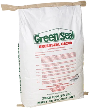 Cementitious waterproofing material for concrete structures