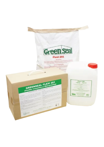 Flexible cement-based waterproofing coatings