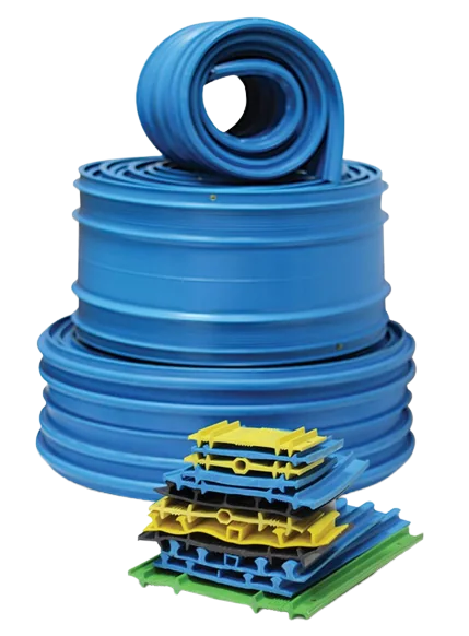 PVC Waterstop Joints for sealing construction and expansion joints